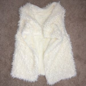 Sherpa Vest/Cardigan